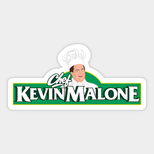 Chef Kevin Malone Sticker